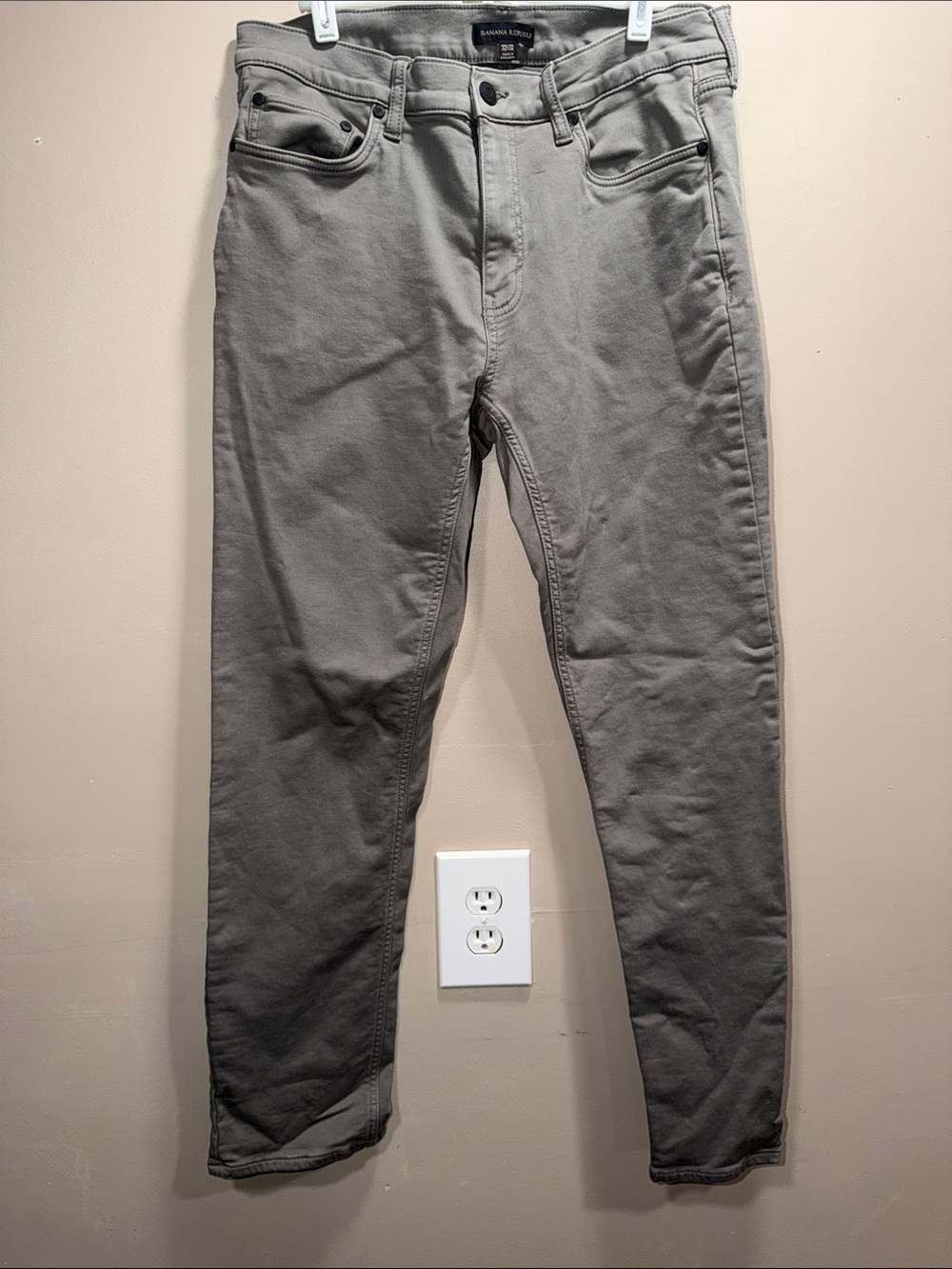 Banana Republic Men's Slim Gray Jeans